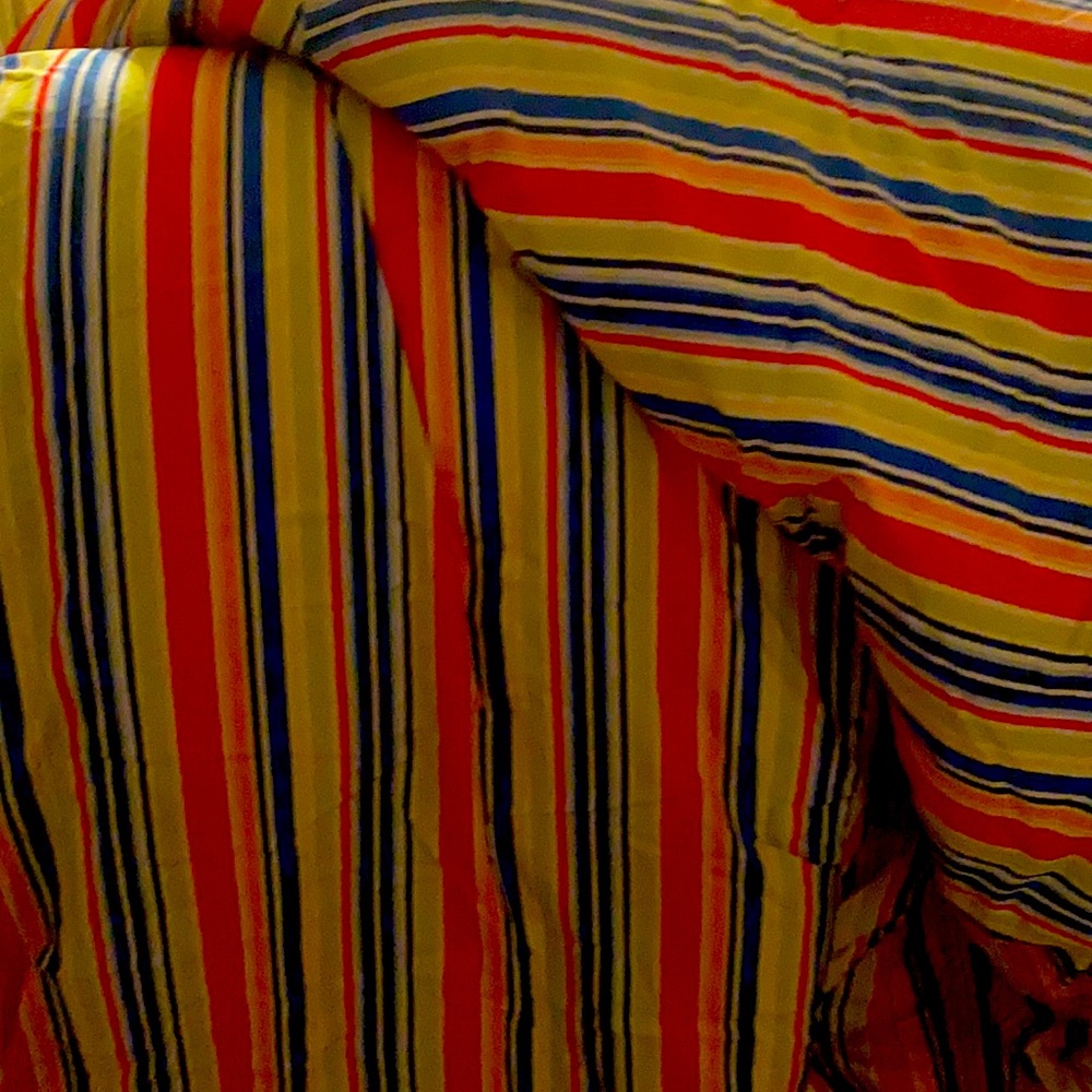 Queen size down filled heavy comforter 30 percent.  off